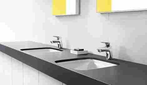 Hansgrohe Logis Смеситель для раковины, однорычажный, с донным клапаном Push-Open 71077000 фото 4