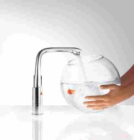 Hansgrohe Metris Смеситель для раковины, однорычажный, с донным клапаном 31087000 фото 3