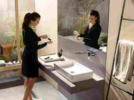 Hansgrohe Metropol Смеситель для раковины настенный, однорычажный 32526000 фото 3