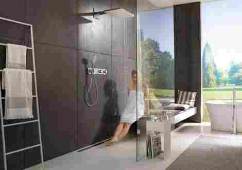 Hansgrohe RainSelect смеситель для душа встраиваемый на 3 потребителя, термостатический, внешняя часть 15356000 фото 3