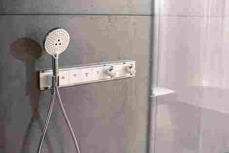 Hansgrohe RainSelect смеситель для душа встраиваемый с 4-мя конопками, термостатический, внешняя часть/Белый 15357400 фото 8