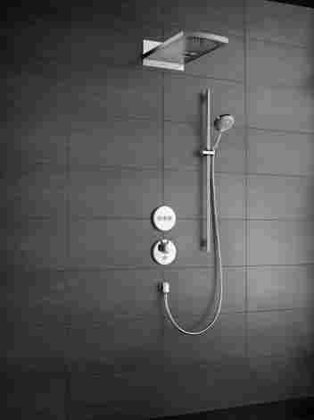 Hansgrohe ShowerSelect S смеситель для душа встраиваемый на 1 потребитель, термостатический, внешняя часть 15744000 фото 3