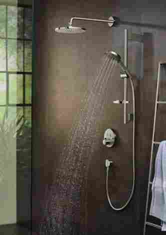 Hansgrohe ShowerSelect S смеситель для душа встраиваемый на 2 потребителя, термостатический, внешняя часть 15743000 фото 5