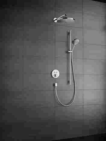 Hansgrohe ShowerSelect S смеситель для душа встраиваемый на 2 потребителя, внешняя часть 15748000 фото 5