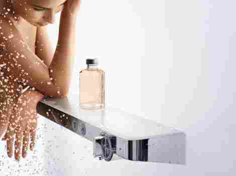 Hansgrohe ShowerTablet Select 700 смеситель для душа настенный, термостатический /Белый-Хром 13184400 фото 3