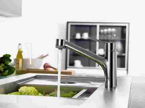 Hansgrohe Talis S 170 смеситель для кухни с выдвижным изливом 32841000 фото 3