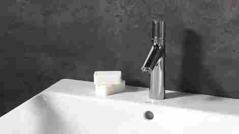 Hansgrohe Talis Select S 100 Смеситель для раковины, однорычажный, с донным клапаном 72042000 фото 6