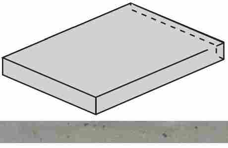 Ступень Avantgarde Iron угловая левая 33x160