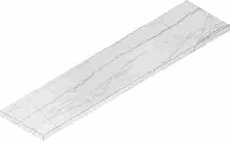 Ступень Charme Advance Floor Project Platinum White угловая левая cerato 33x120