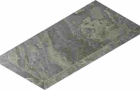 Ступень Charme Deluxe X2 Grigio Orobico угловая левая 33x60