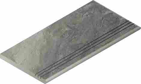 Ступень Charme Deluxe X2 Grigio Orobico закругленная грип правая 30x60