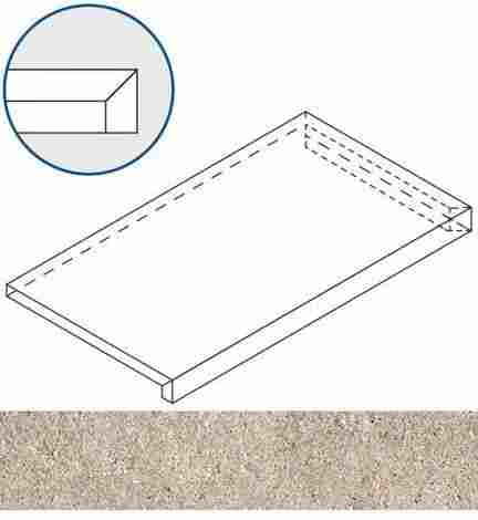 Ступень Everstone X2 Desert угловая правая 33x60