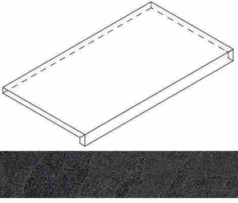 Ступень Materia X2 фронтальная Titanio 33x60