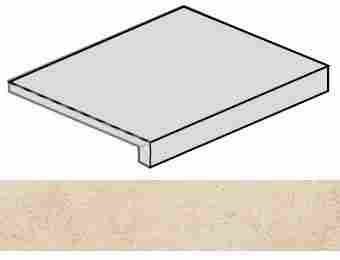 Ступень Room Beige Stone фронтальная Патинированный 33x60