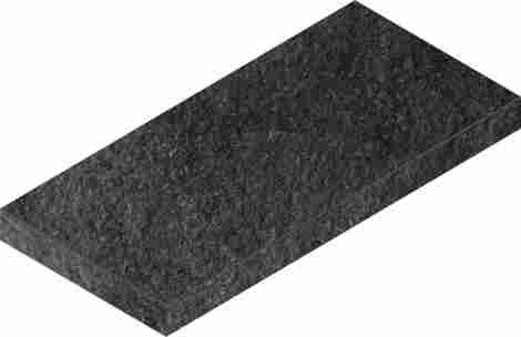 Ступень Room X2 Black Stone угловая левая 33x60