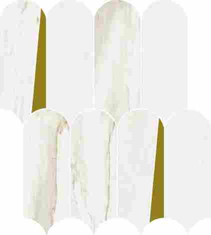 Мозаика Stellaris Carrara Ivory Mosaico Elegant
