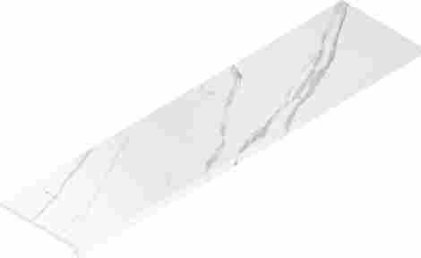 Ступень Stellaris Statuario White фронтальная 33x120