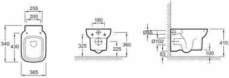 Jacob Delafon Replay Подвесной унитаз E4833-00 фото 2