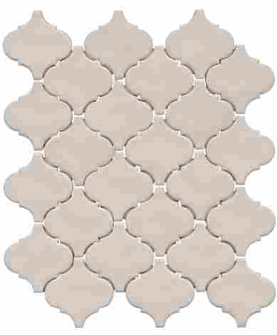 Плитка Арабески Марокко серый светлый матовый 26x30