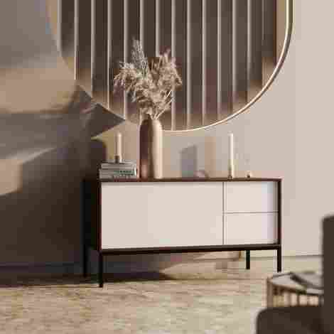 Kerama Marazzi Atollo 110 Тумба под раковину, белая матовая фото 8