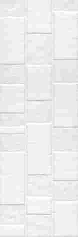 Плитка Бьянка белый матовый антик 20x60