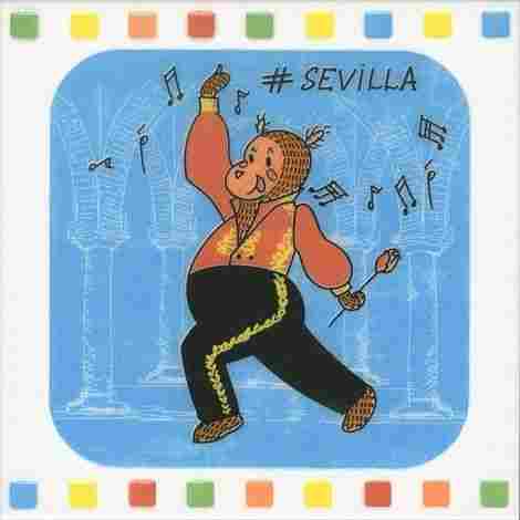 Декор Большое путешествие Seville 20x20