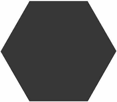 Плитка Буранелли черный 20x23,1