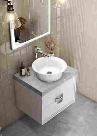 Kerama Marazzi Canaletto 60 Тумба под раковину подвесная, белая глянцевая фото 3