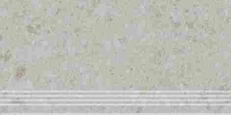 Ступень Чеппо ди Гре серый светлый матовый обрезной 30x60 фото 3