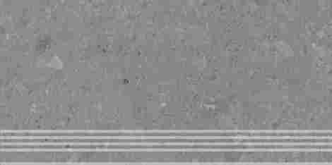 Ступень Чеппо ди Гре серый темный матовый обрезной 30x60 фото 4
