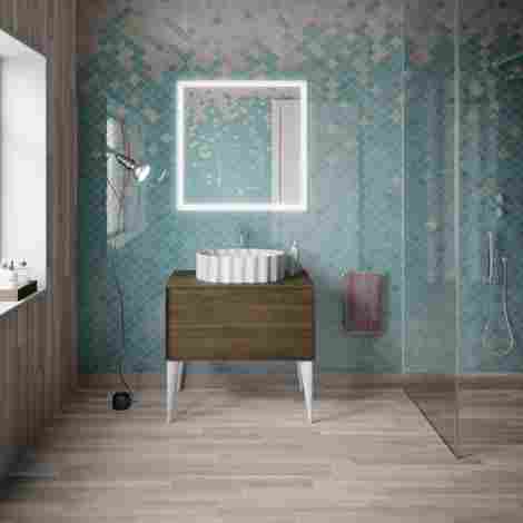 Kerama Marazzi Conchiglia 50 Раковина накладная, белая глянцевая фото 4