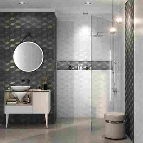Kerama Marazzi Cono 97 Тумба под раковину подвесная, белая матовая-лимо фото 3