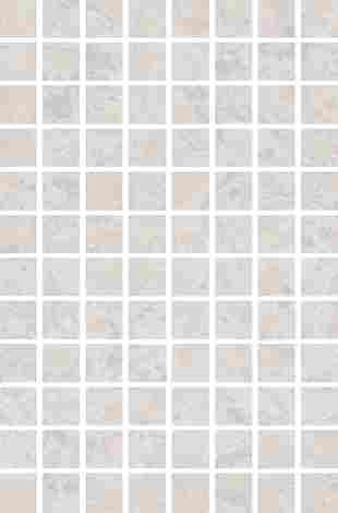 Декор Ферони мозаичный серый светлый матовый 20x30 фото 3