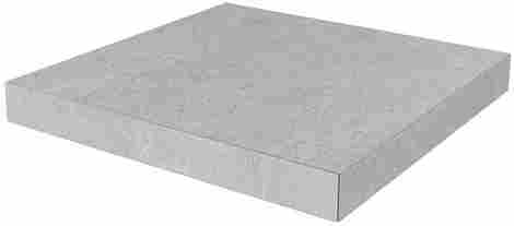 Ступень Фондамента пепельный светлый угловая клееная 33x33
