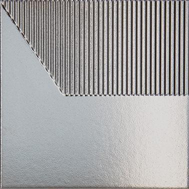 Декор Пикассо бронза глянцевый структура 20x20 фото 3