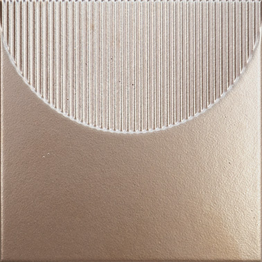 Декор Пикассо медь глянцевый структура 20x20 фото 2