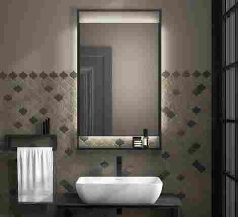 Kerama Marazzi Plaza Next 60 Зеркало с подсветкой, черное матовое фото 4