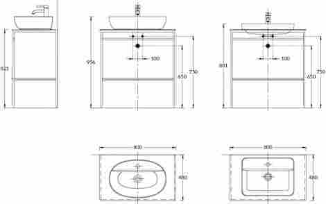 Kerama Marazzi Plaza Next 80 Металлическая структура напольная, черная матовая фото 2