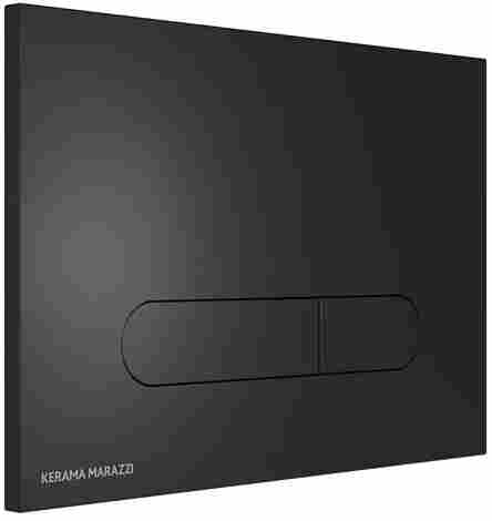 Kerama Marazzi PRO Кнопка управления для скрытых систем инсталляции, черный матовый фото 3