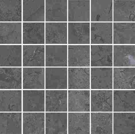Декор Про Лаймстоун мозаичный серый темный 30x30