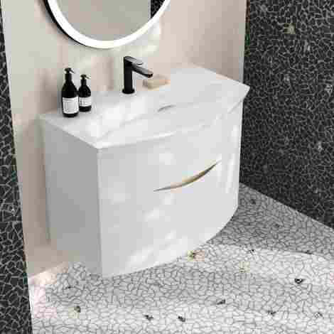 Kerama Marazzi Riva 80 Раковина встраиваемая с отверстием под смеситель фото 7