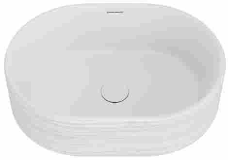 Kerama Marazzi Sabbia 50 Раковина накладная, белая матовая фото 3