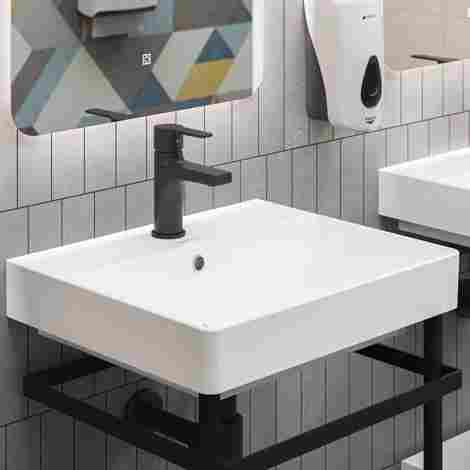 Kerama Marazzi Sonata Смеситель для раковины однорычажный, черный матовый фото 3
