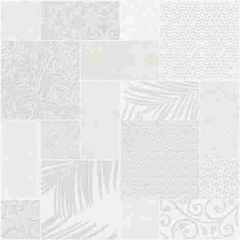 Панно Тассо белый матовый обрезной 60x60