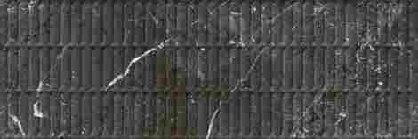 Плитка Тубкаль черный глянцевый Структура обрезной 30x89,5 фото 4
