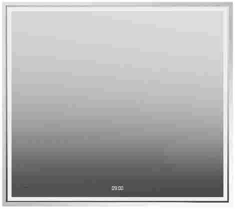 Kerama Marazzi Зеркало TECNO c LED 90 с подсветкой, с функцией антизапотевание, белый глянцевый фото 3