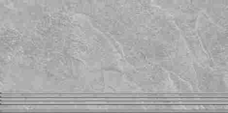 Ступень Krater K-2211 Серый Структурированный 30x60