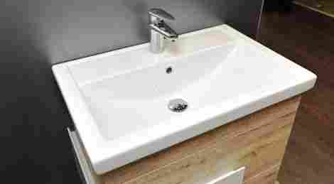 Kirovit Фостер 700 Раковина встраиваемая с отверстием под смеситель фото 5