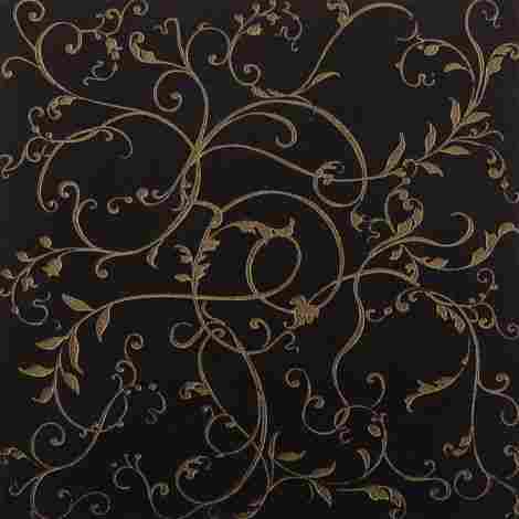 Декор Fusion Ringlet Gold Titanium Lap. Liscia 49x49