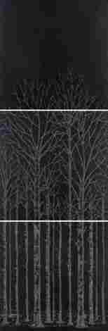 Панно Fusion Wood Titamium Mix3 Lap. Liscia 49x147